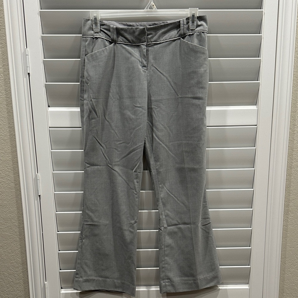 The Limited Gray Wide-Leg Trousers
